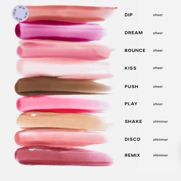 Saie Glossybounce™ High-Shine Hydrating Lip Gloss Oil | Shake | NEW - Picture 5 of 5